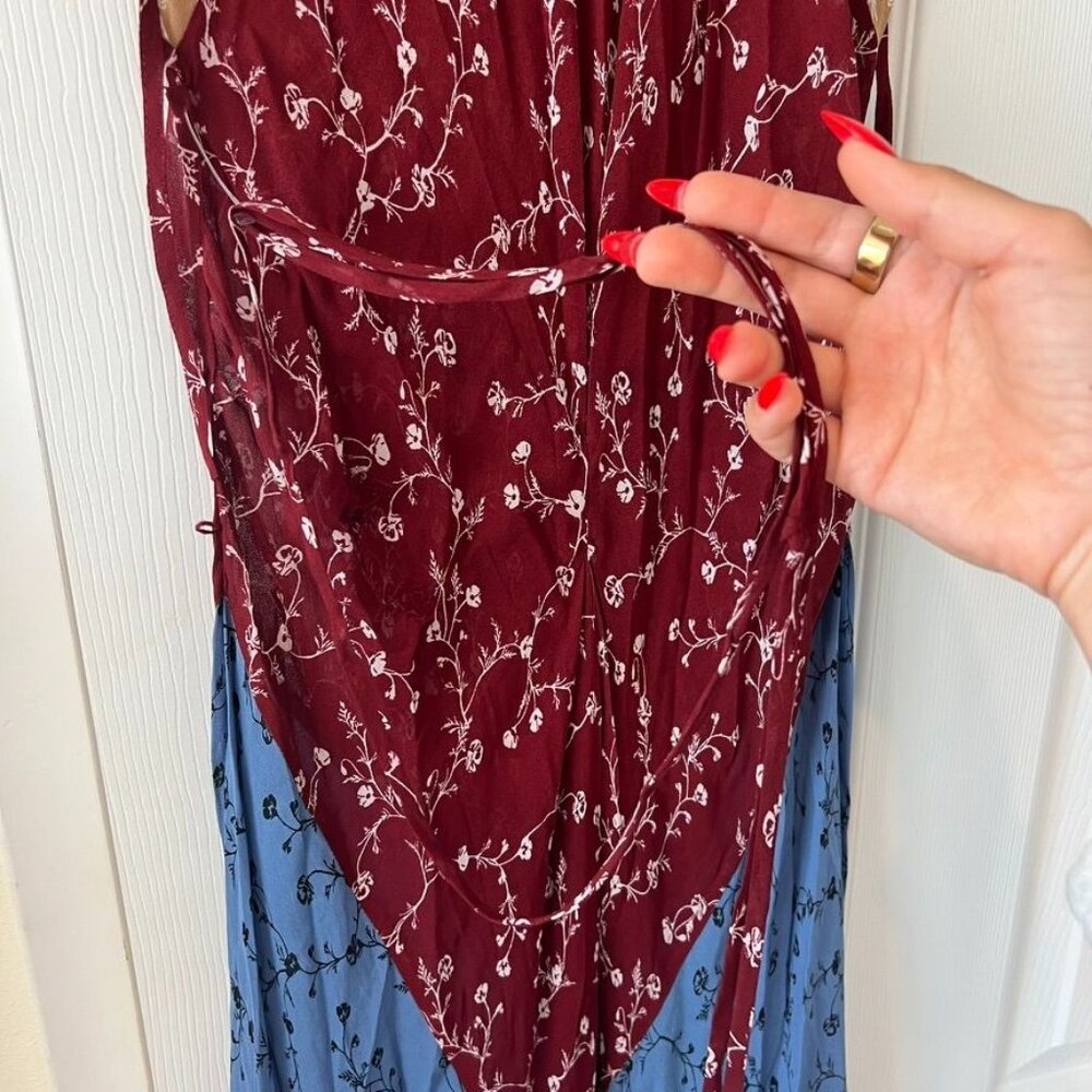 Rag & Bone Sam Patchwork Peasant Maxi Dress Size … - image 6